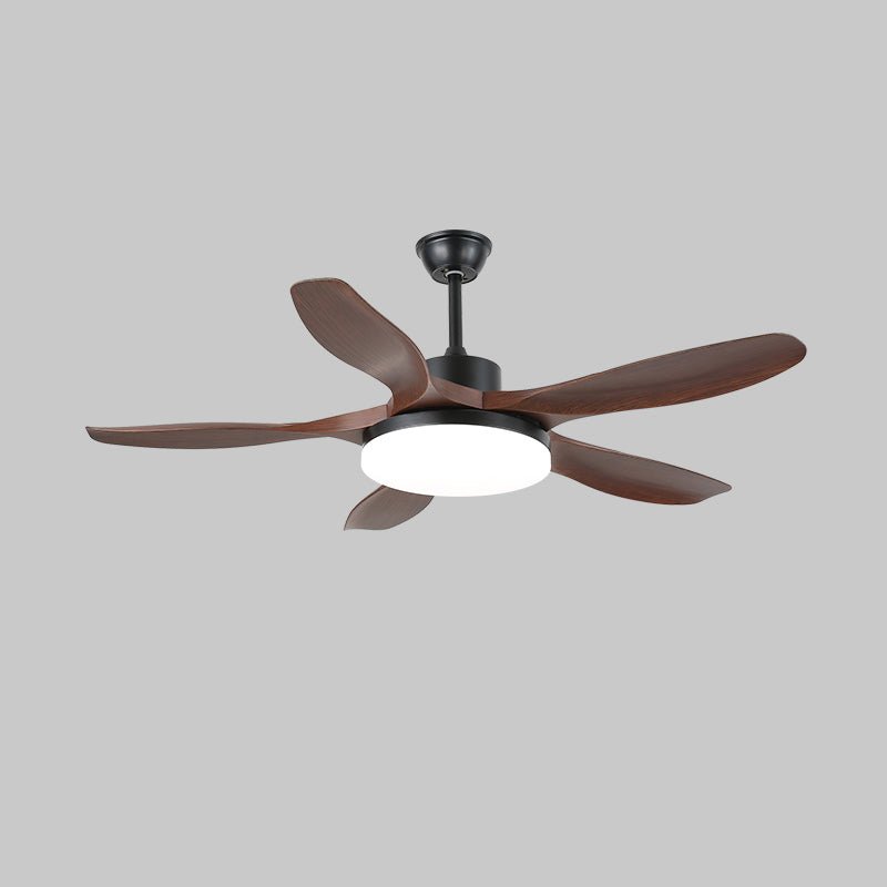 Ventilador de Techo con Luz Minimalista de Madera Arysen