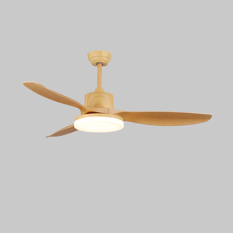 Varios acabados del Ventilador de Techo con Luz Minimalista de Madera Arysen