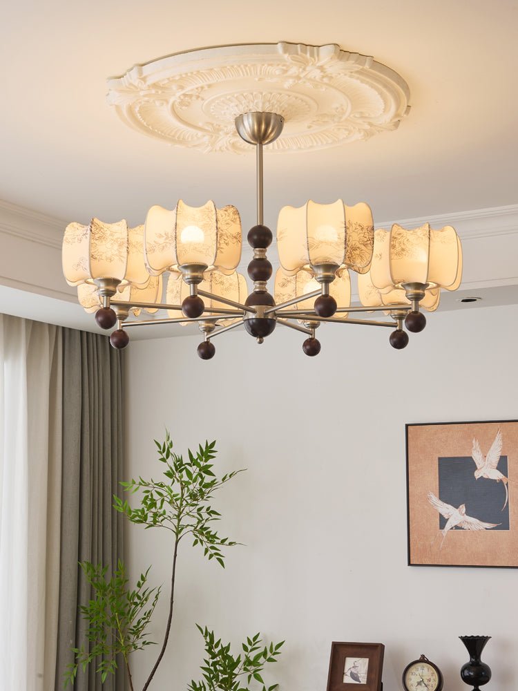 Arboris Floral Chandelier - Letslighting
