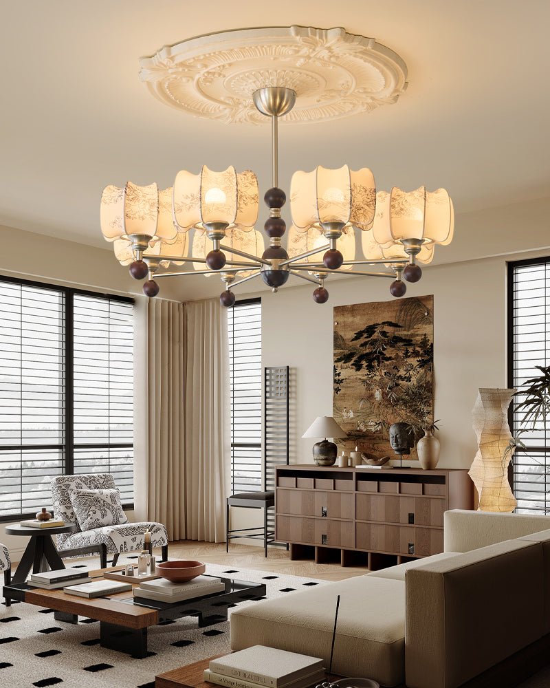 Arboris Floral Chandelier - Letslighting