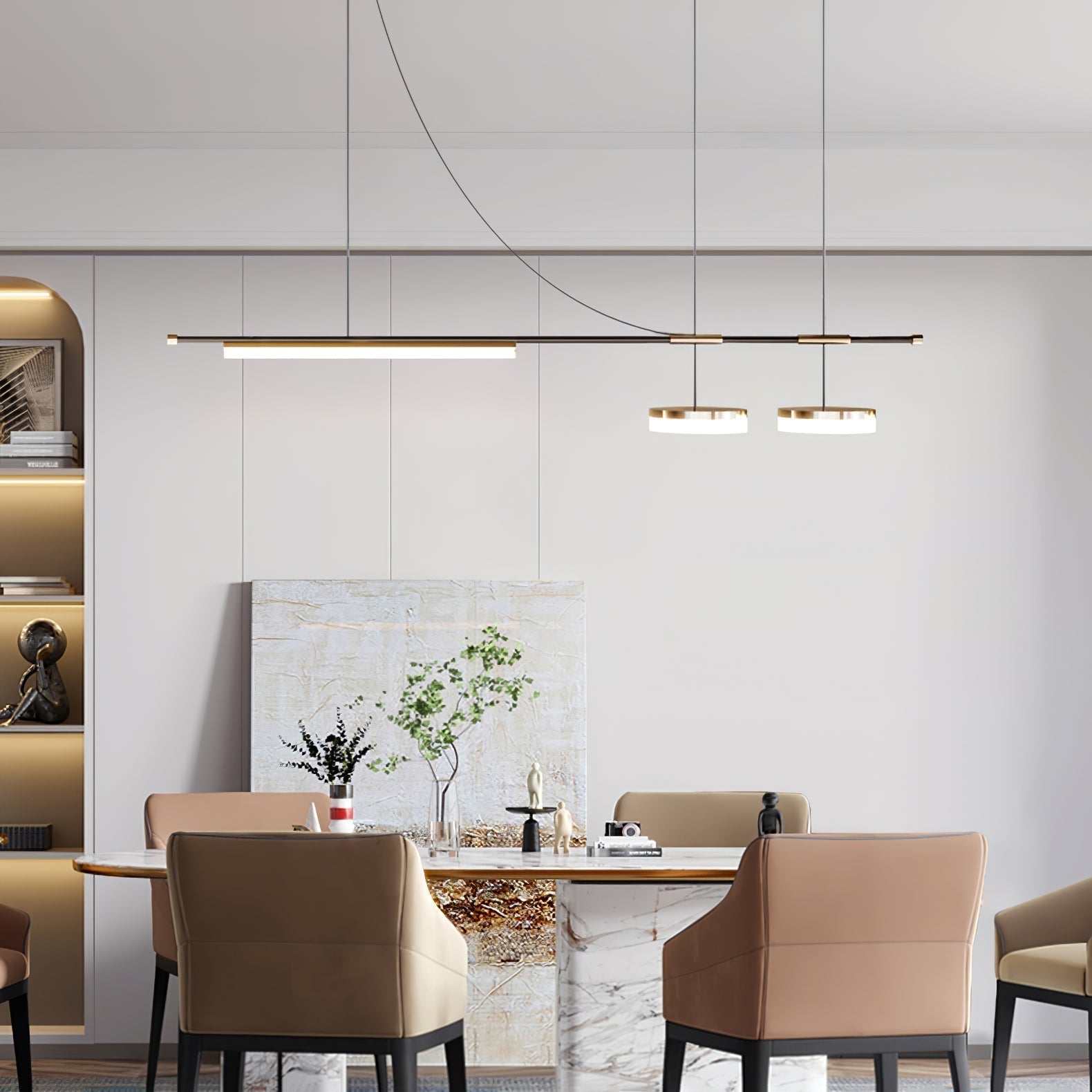 Arc Horizon Island Pendant Light - Letslighting