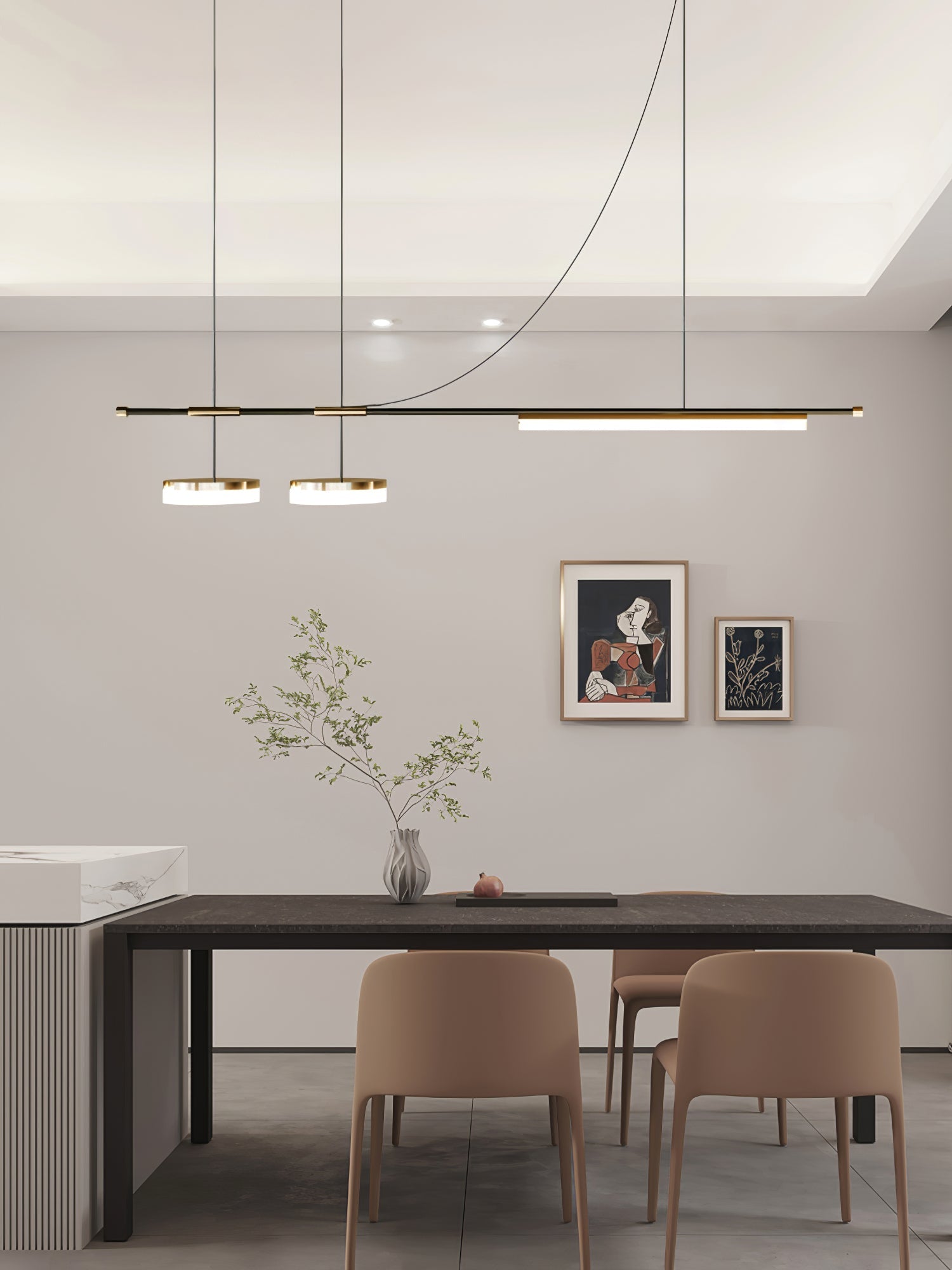 Arc Horizon Island Pendant Light - Letslighting
