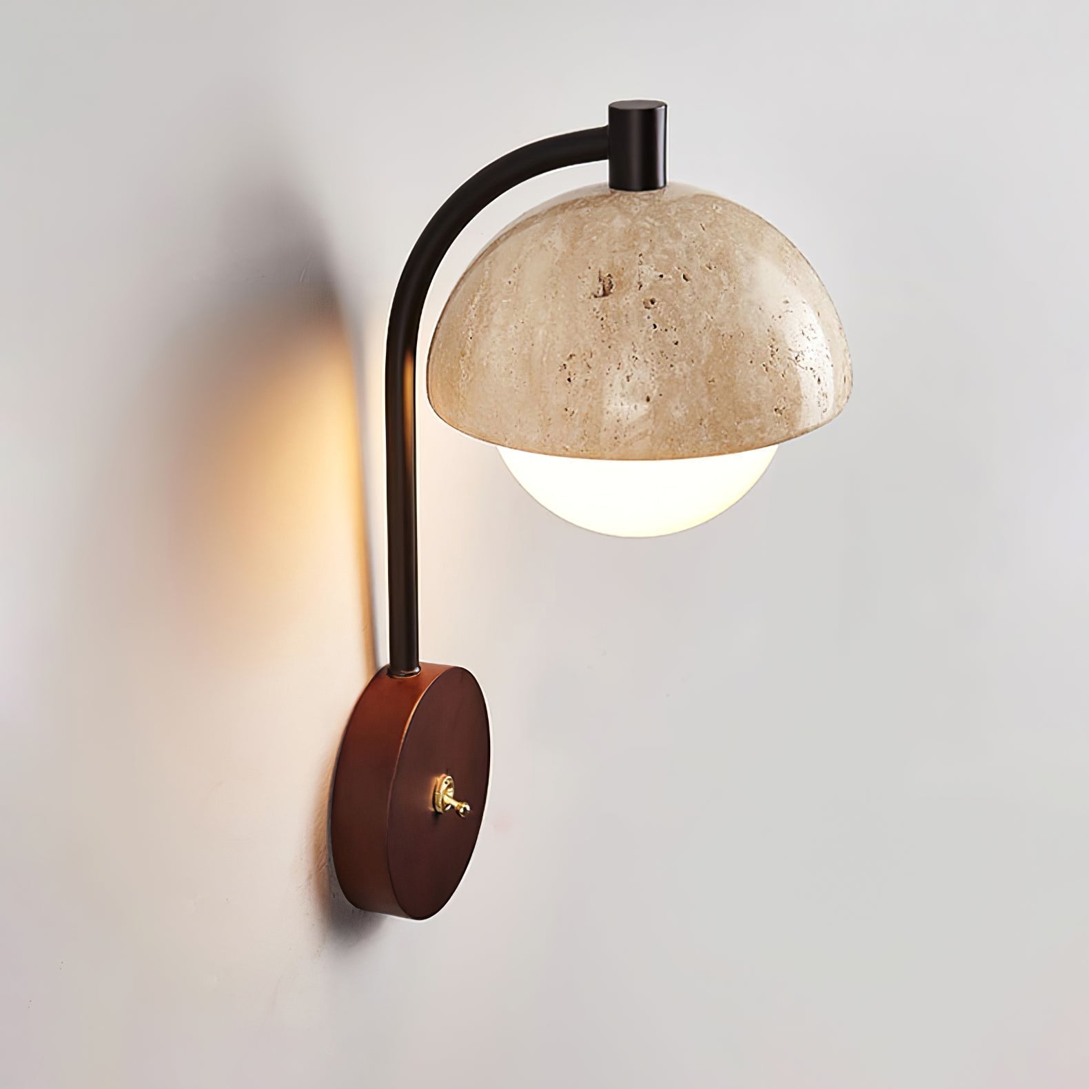 Arlo Travertine Wall Light - Letslighting
