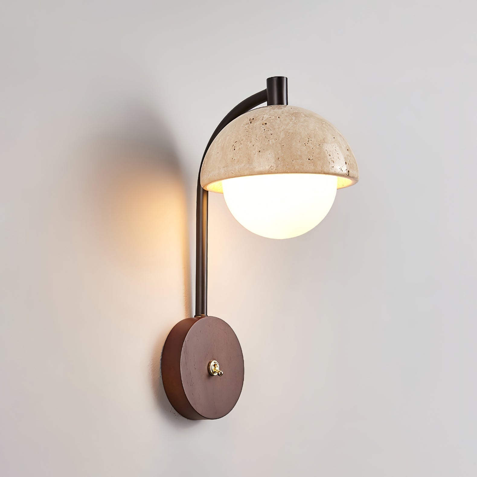 Arlo Travertine Wall Light - Letslighting