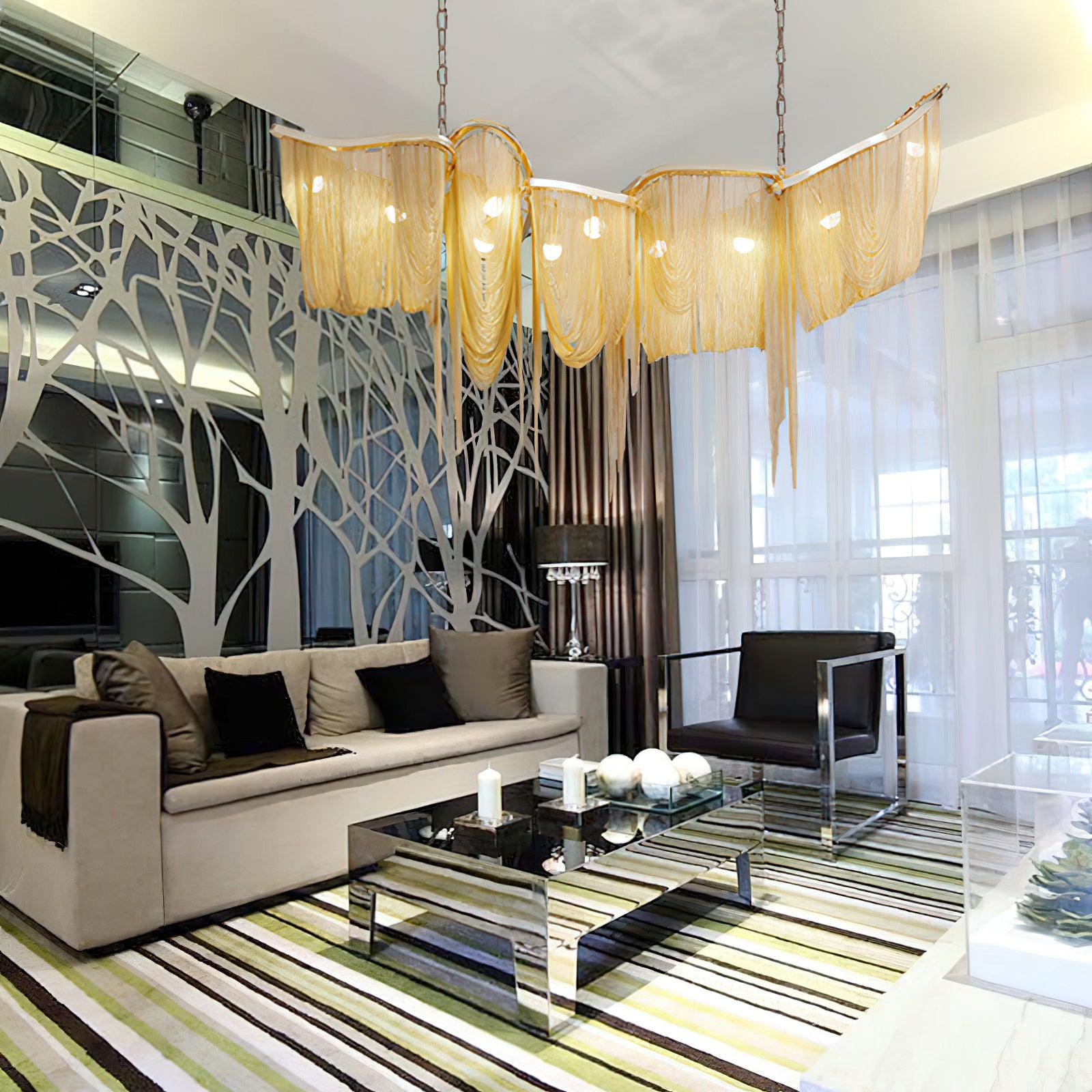 Ark Tassel Chandelier - Letslighting