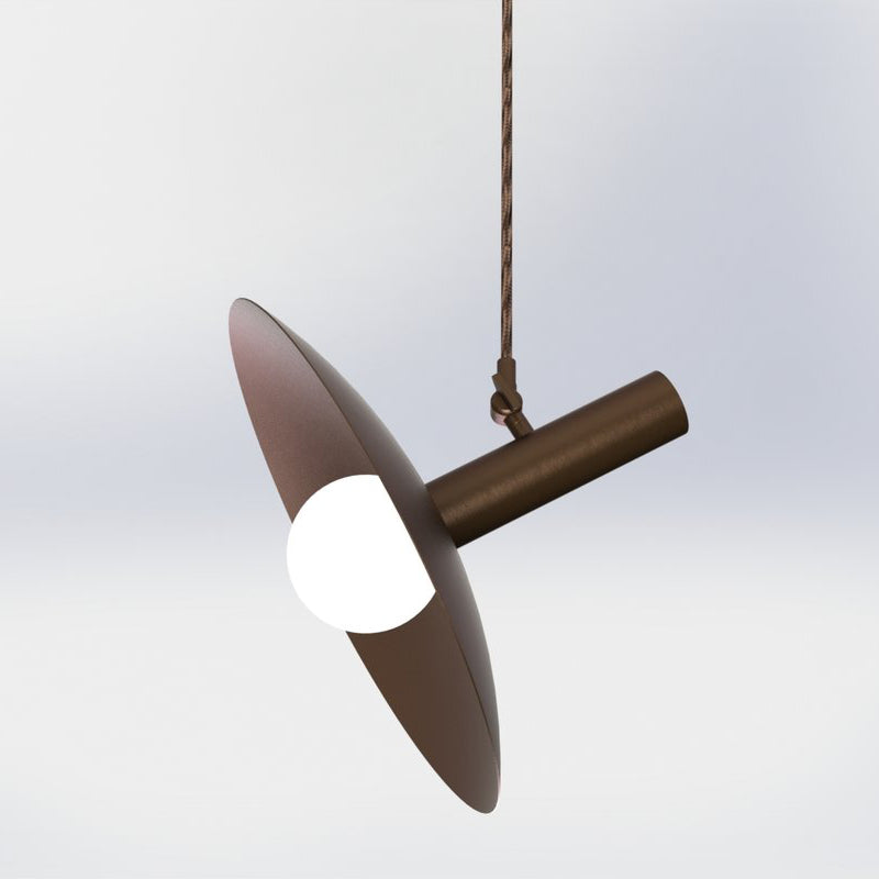 Tinduvyo Modern Minimalist Metal Glass Chandelier - Lamp Copper