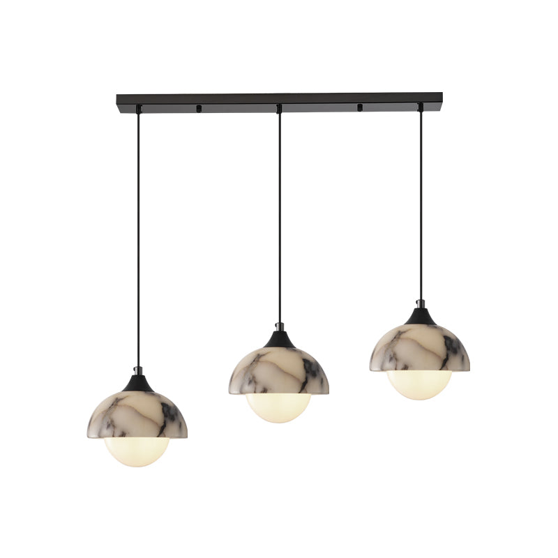 Yrvuvys Modern Minimalist Marble Pendant Lamp - Lamp Copper