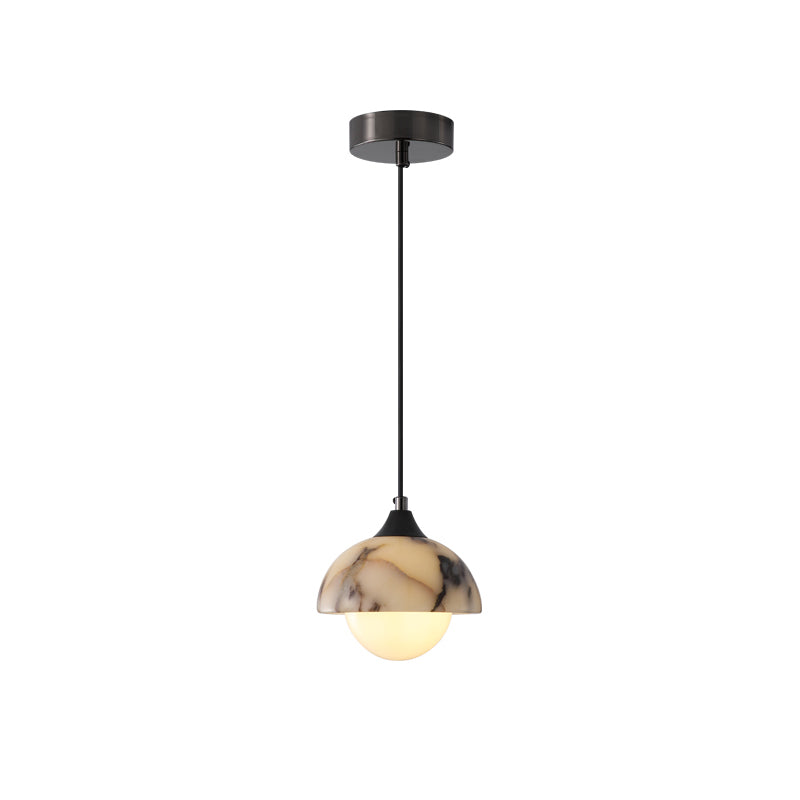 Yrvuvys Modern Minimalist Marble Pendant Lamp - Lamp Copper