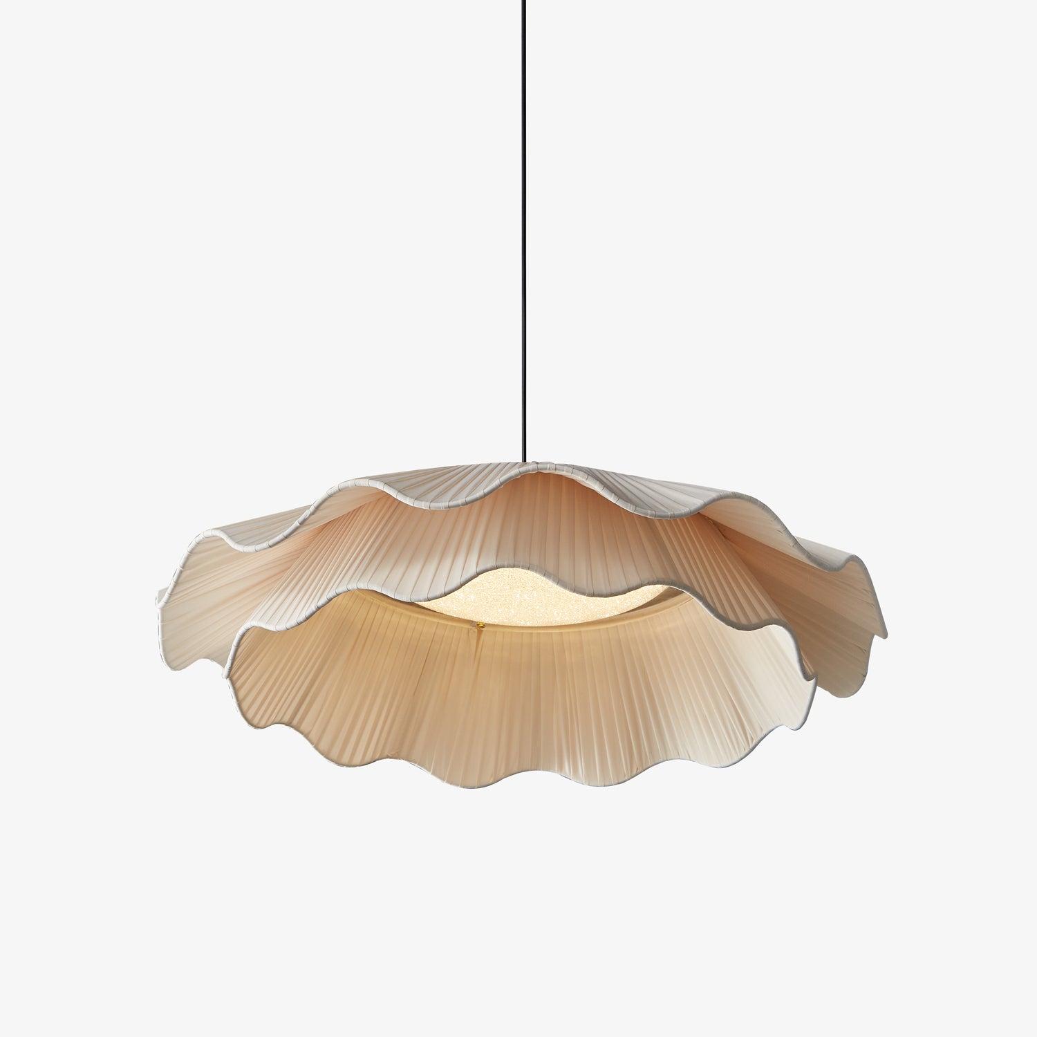 Arwen Fabric Wave Pendant Lamp - Letslighting
