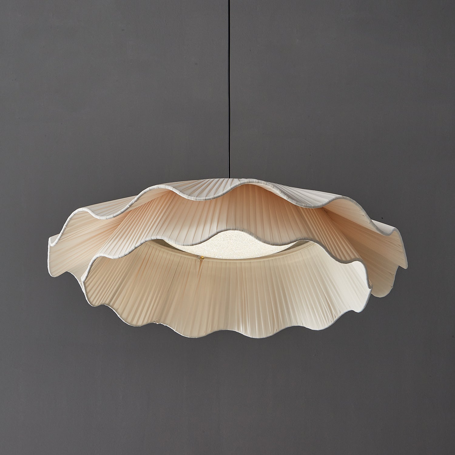 Arwen Fabric Wave Pendant Lamp - Letslighting