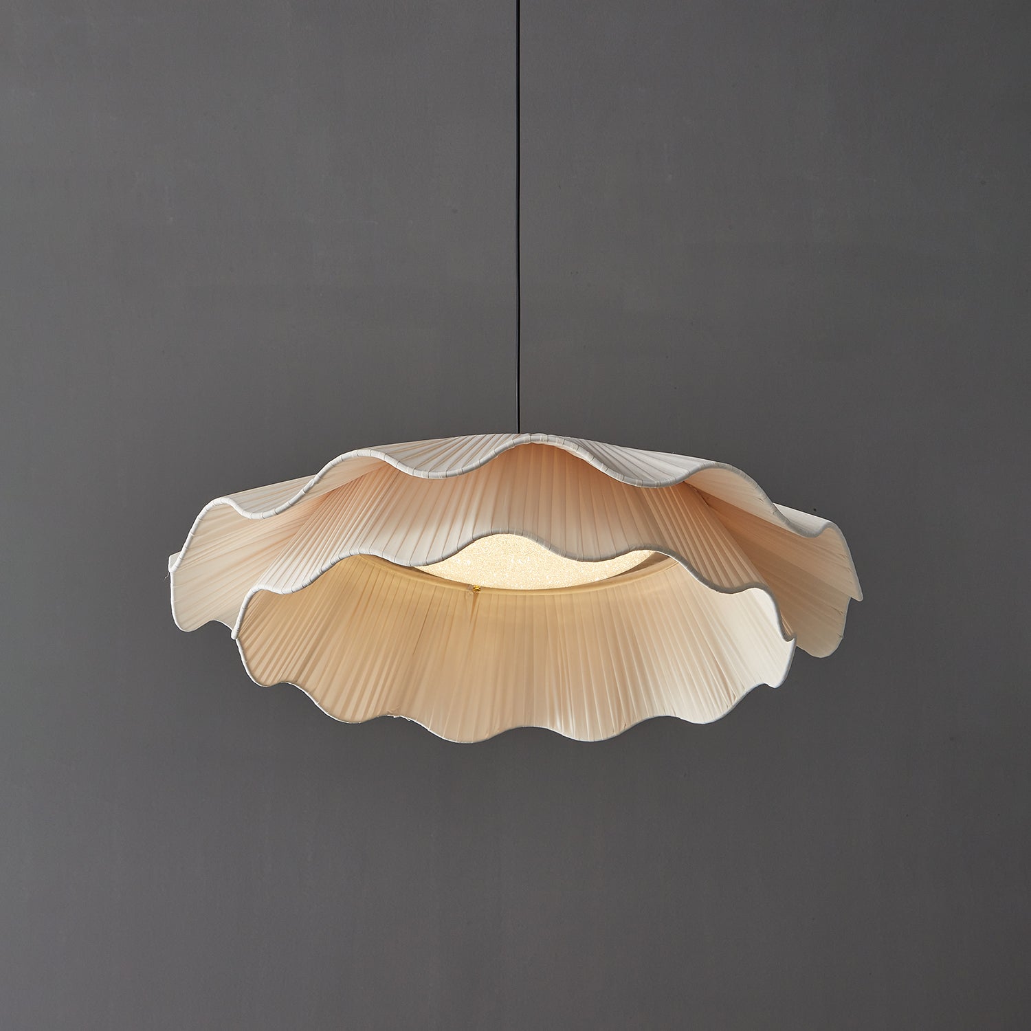 Arwen Fabric Wave Pendant Lamp - Letslighting