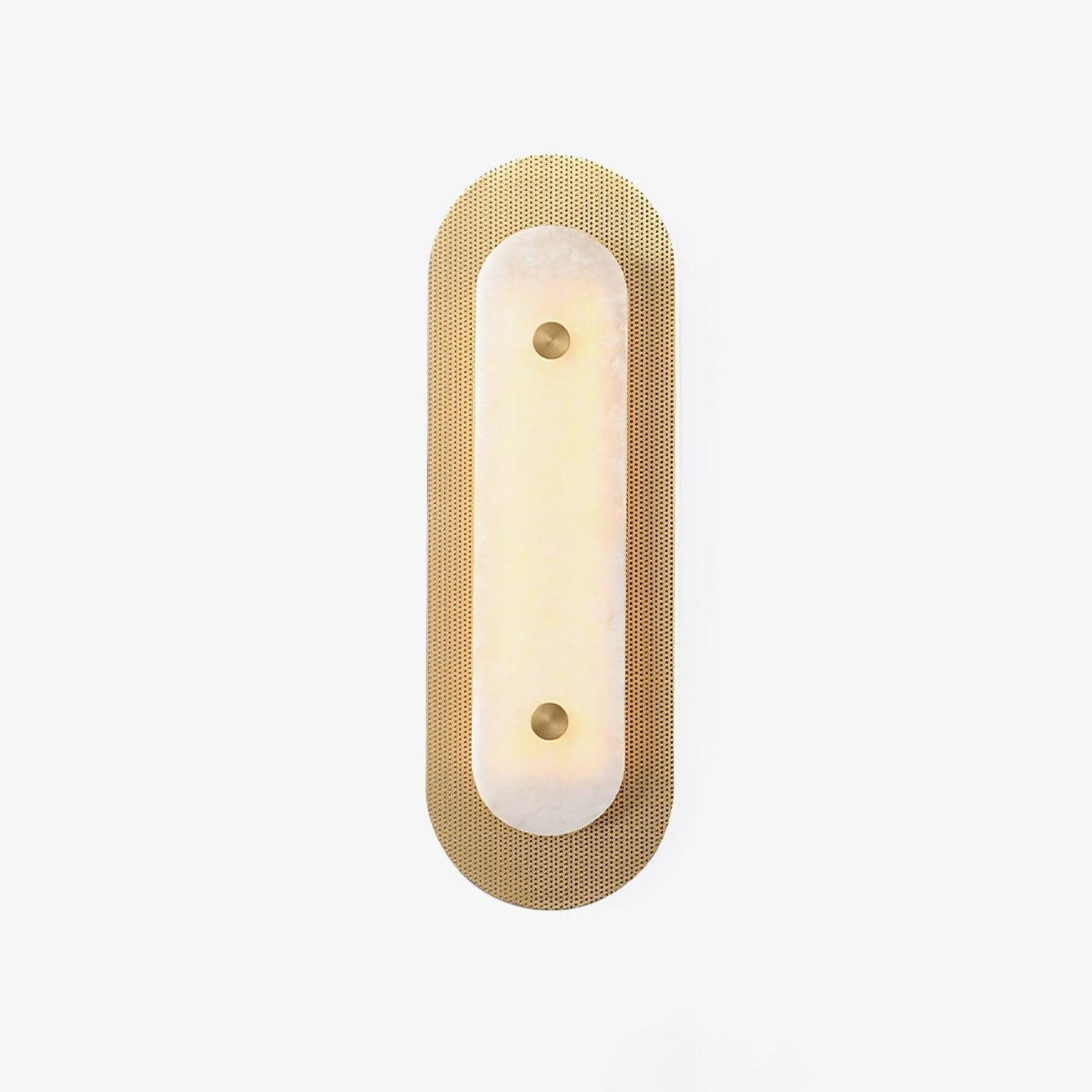 Celaeeth Oval Alabaster Wall Light - Letslighting