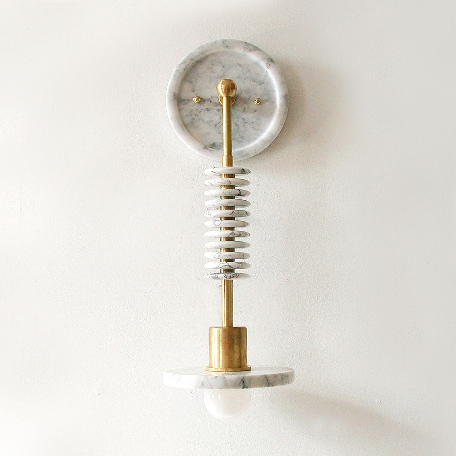 Aevuvys Elegance Unique Marble Wall Lamp - Lamp Copper