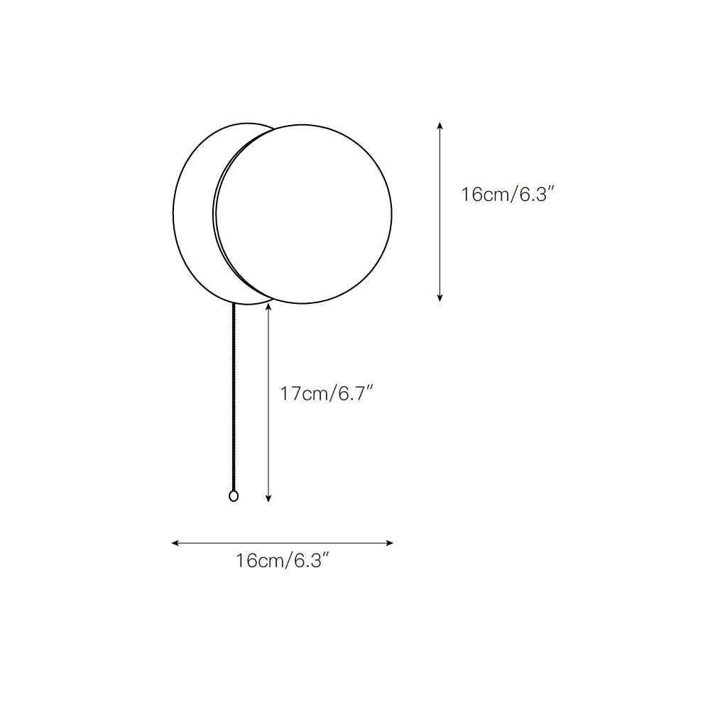 Blikuvys Modern Minimalist Travertine Glass Wall Lamp - Lamp Copper