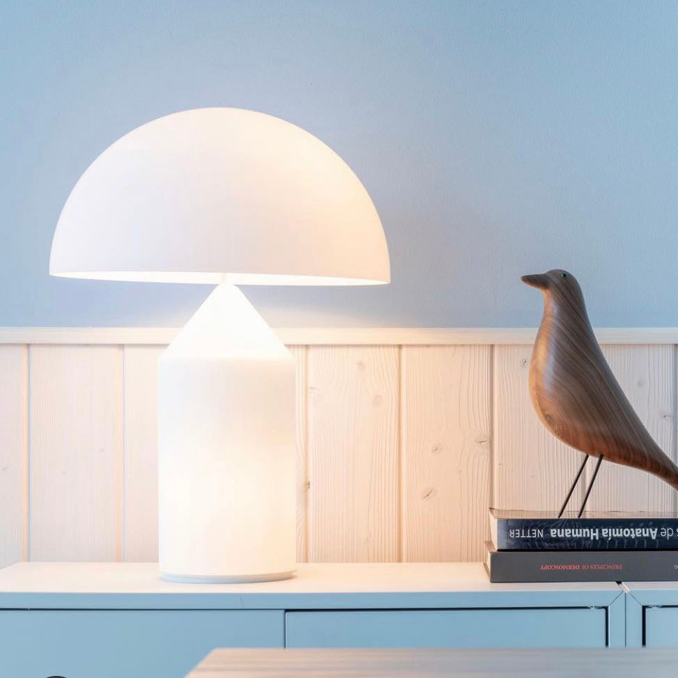 Atollo Glass Table Lamp - Lamp Copper