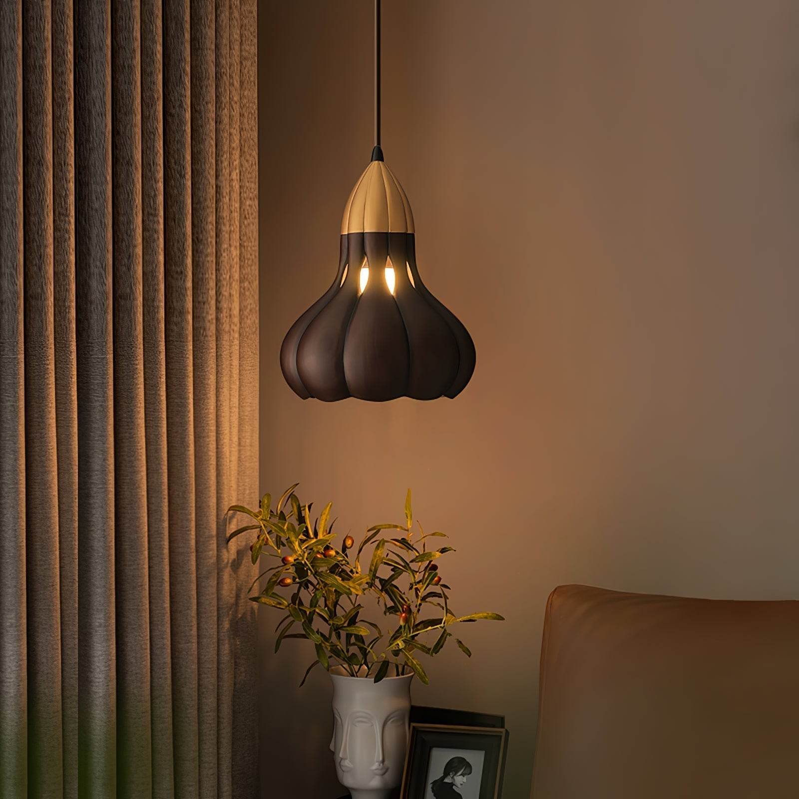 Arraeion Individual Creativity Wood Metal Pendant Lamp - Letslighting