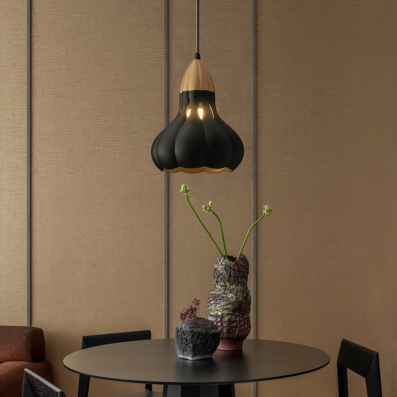 Arraeion Individual Creativity Wood Metal Pendant Lamp - Letslighting