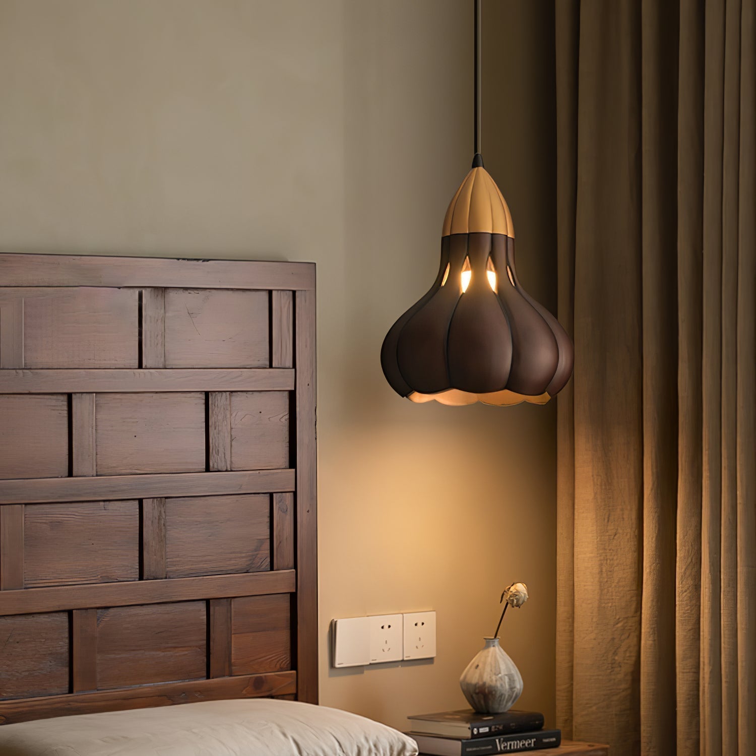 Arraeion Individual Creativity Wood Metal Pendant Lamp - Letslighting