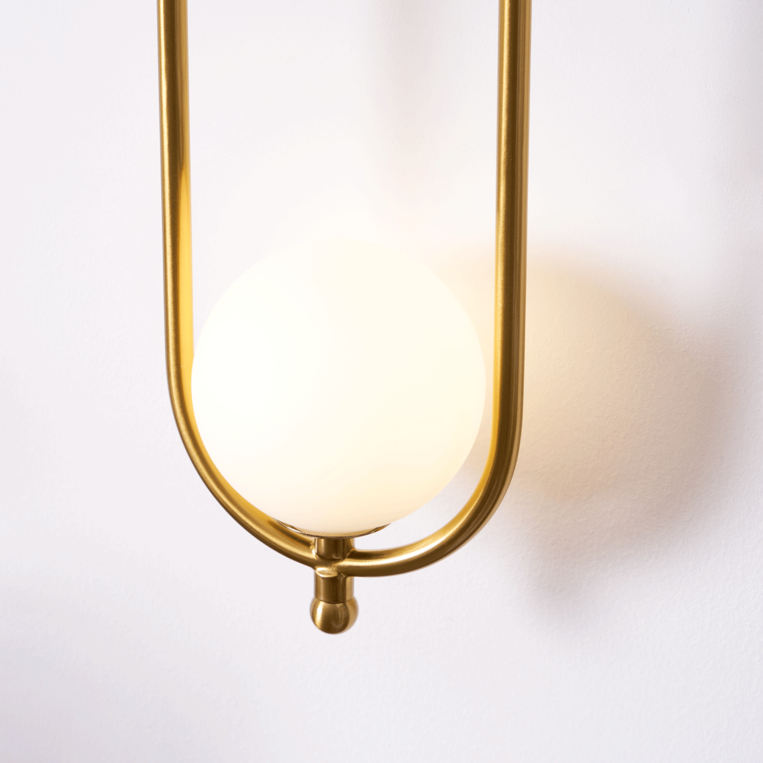 Cumirisra Modern Minimalist Brass Glass Wall Light - Letslighting