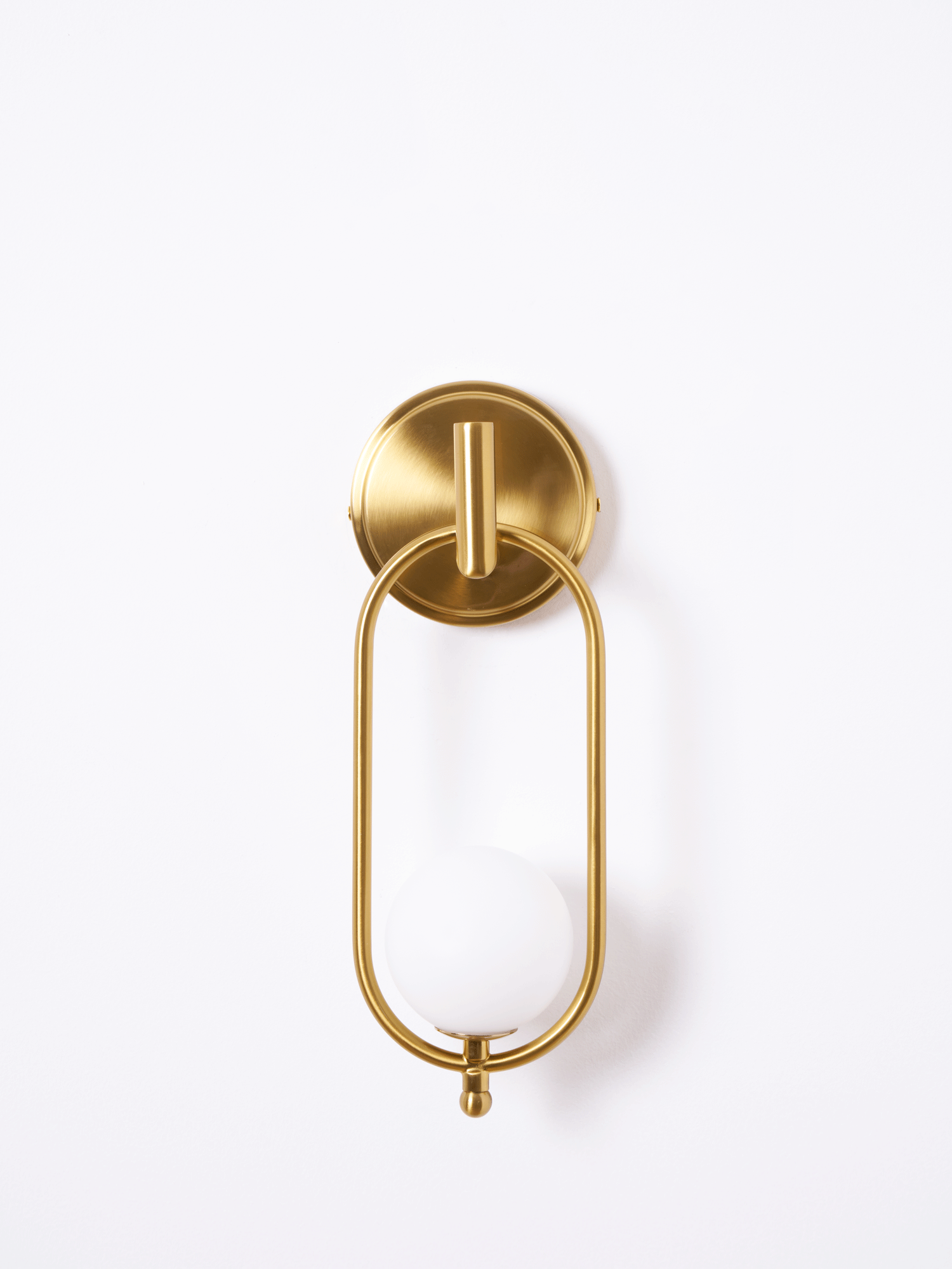 Cumirisra Modern Minimalist Brass Glass Wall Light - Letslighting