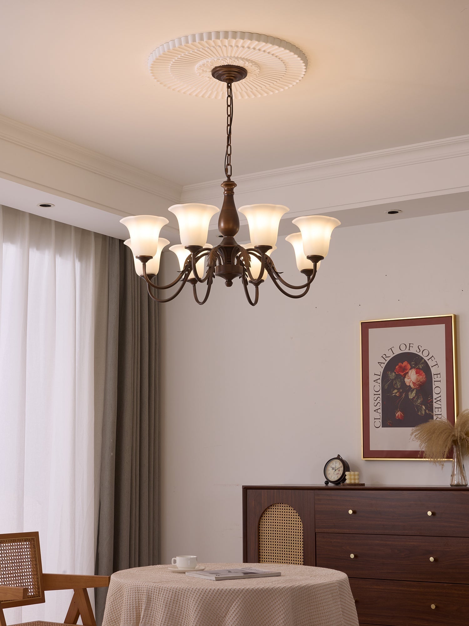 Aurelia Fleur Chandelier - Letslighting