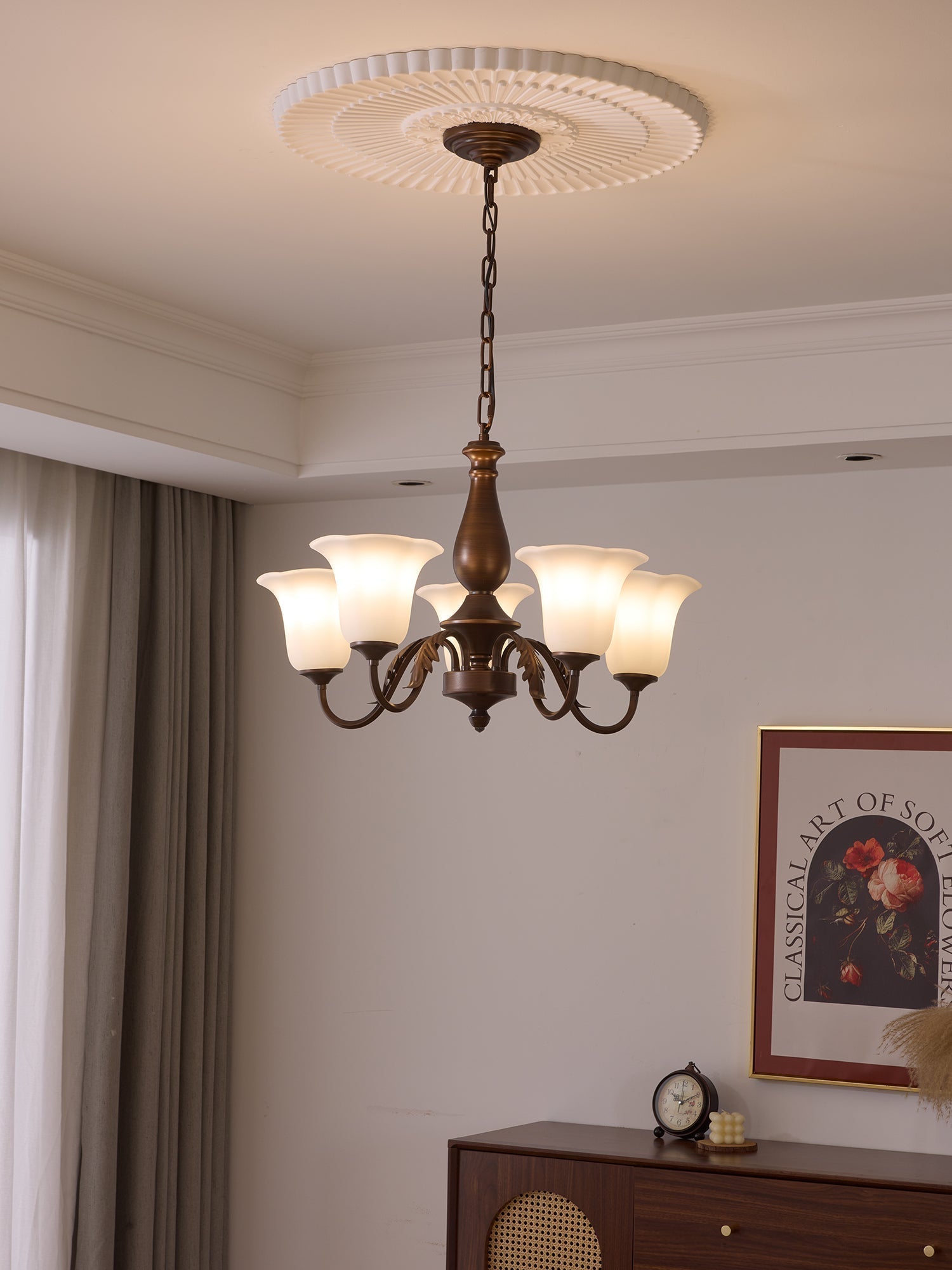 Aurelia Fleur Chandelier - Letslighting