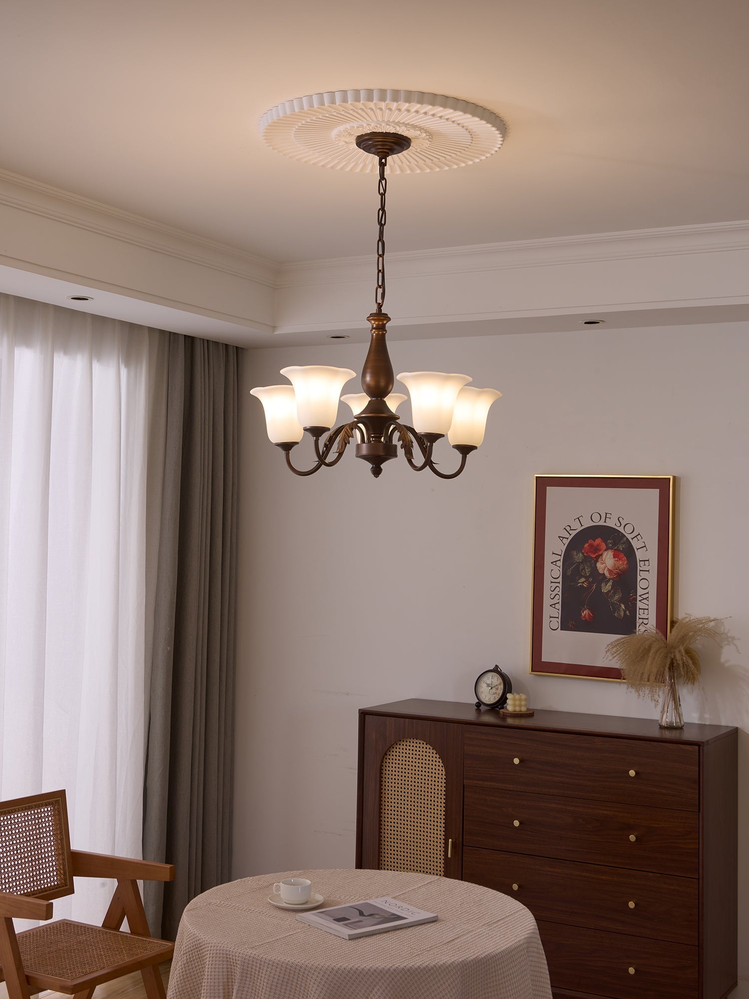 Aurelia Fleur Chandelier - Letslighting
