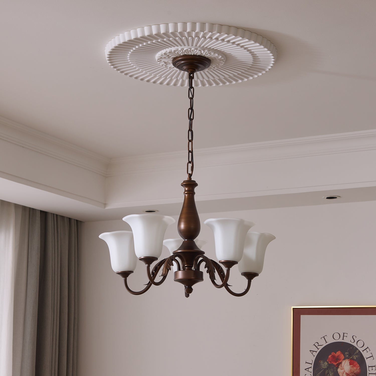 Aurelia Fleur Chandelier - Letslighting