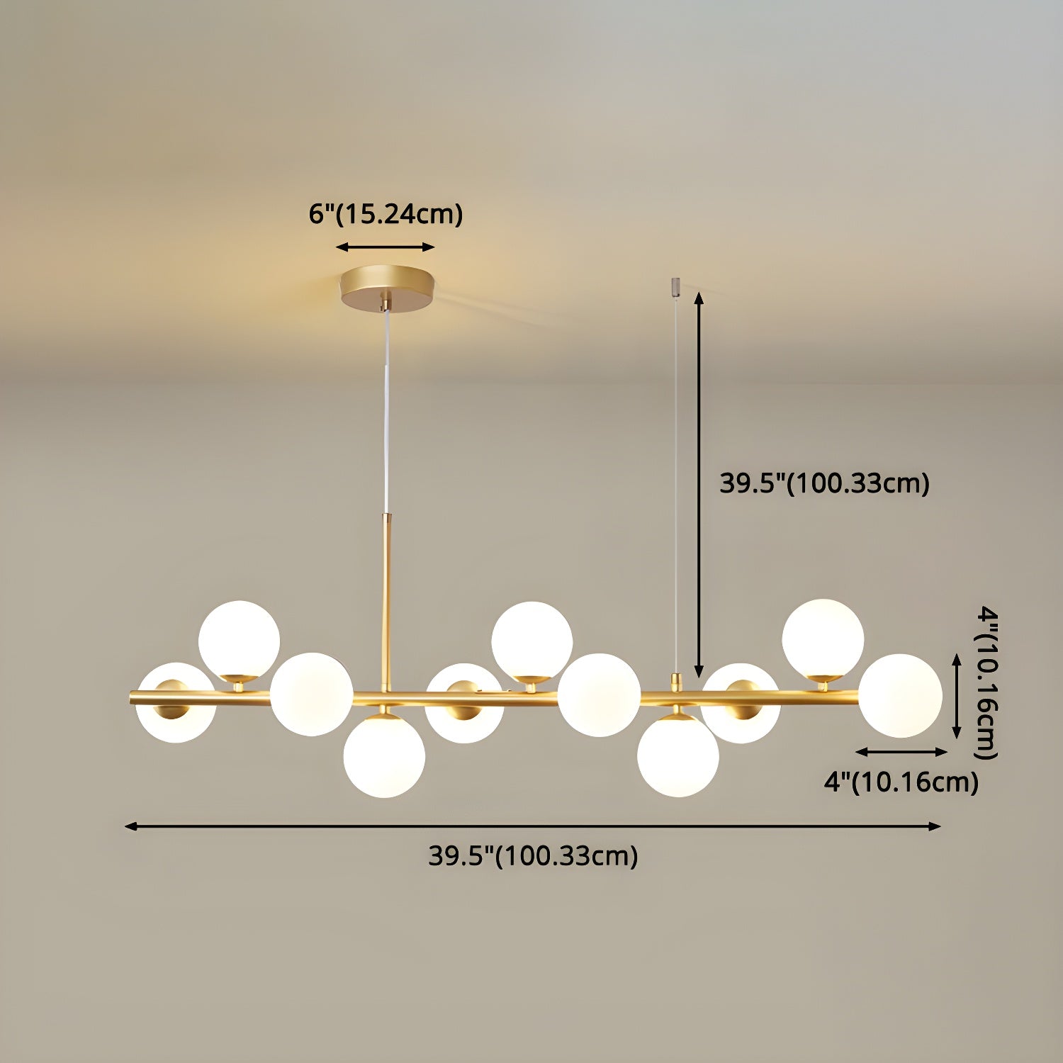 Aurelia Globe Chandelier - Letslighting