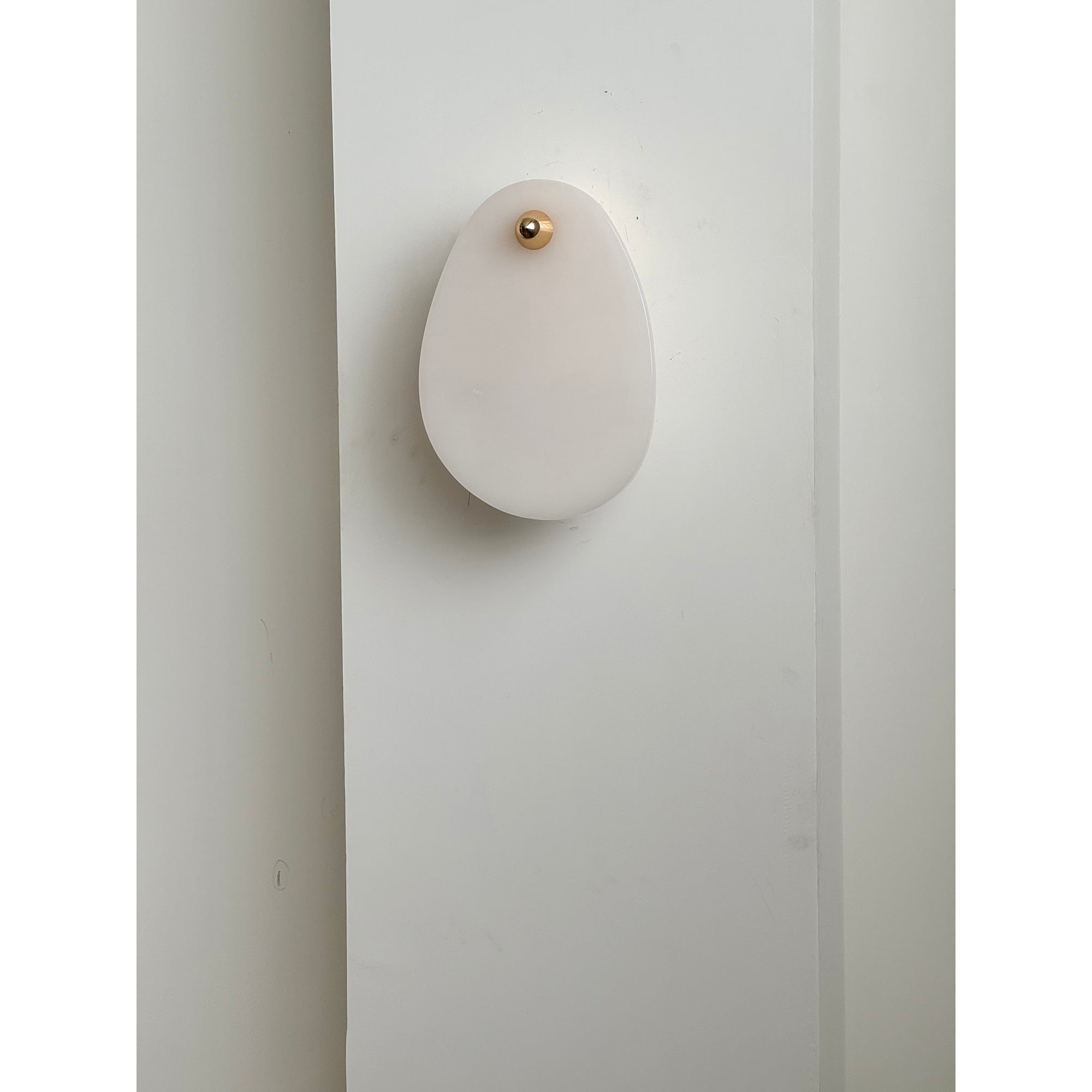 Norduvys Modern Luxurious Metal Marble Wall Lamp - Lamp Copper