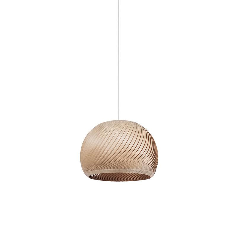 Spiral Vintage Wood Pendant Lamp - Letslighting