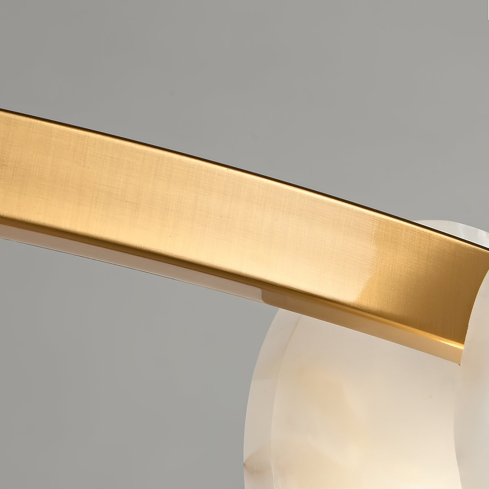 Ostruvys Postmodern Luxury Brass Alabaster Chandelier - Lamp Copper