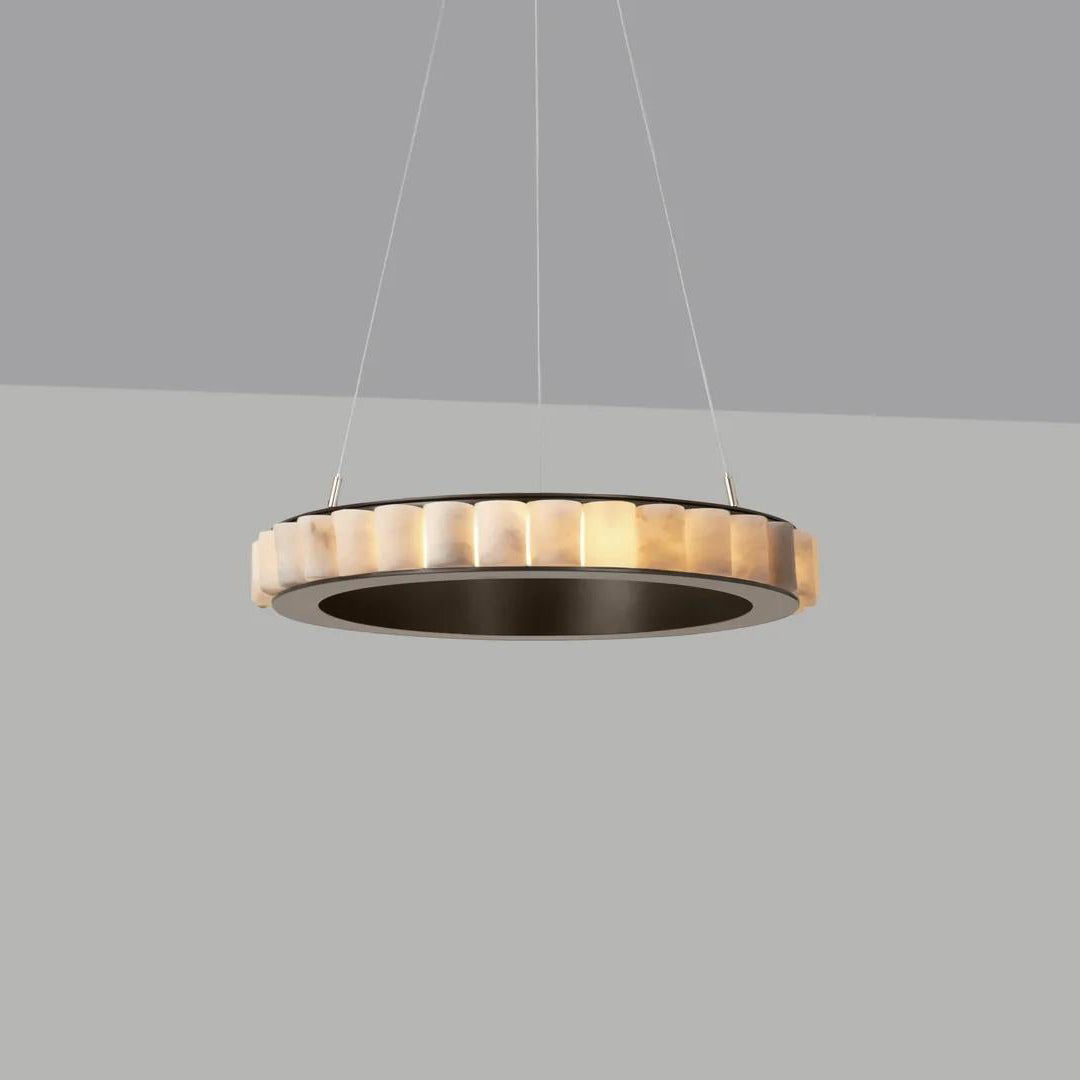 Sifuvyh Postmodern Luxury Stainless Alabaster Chandelier - Lamp Copper