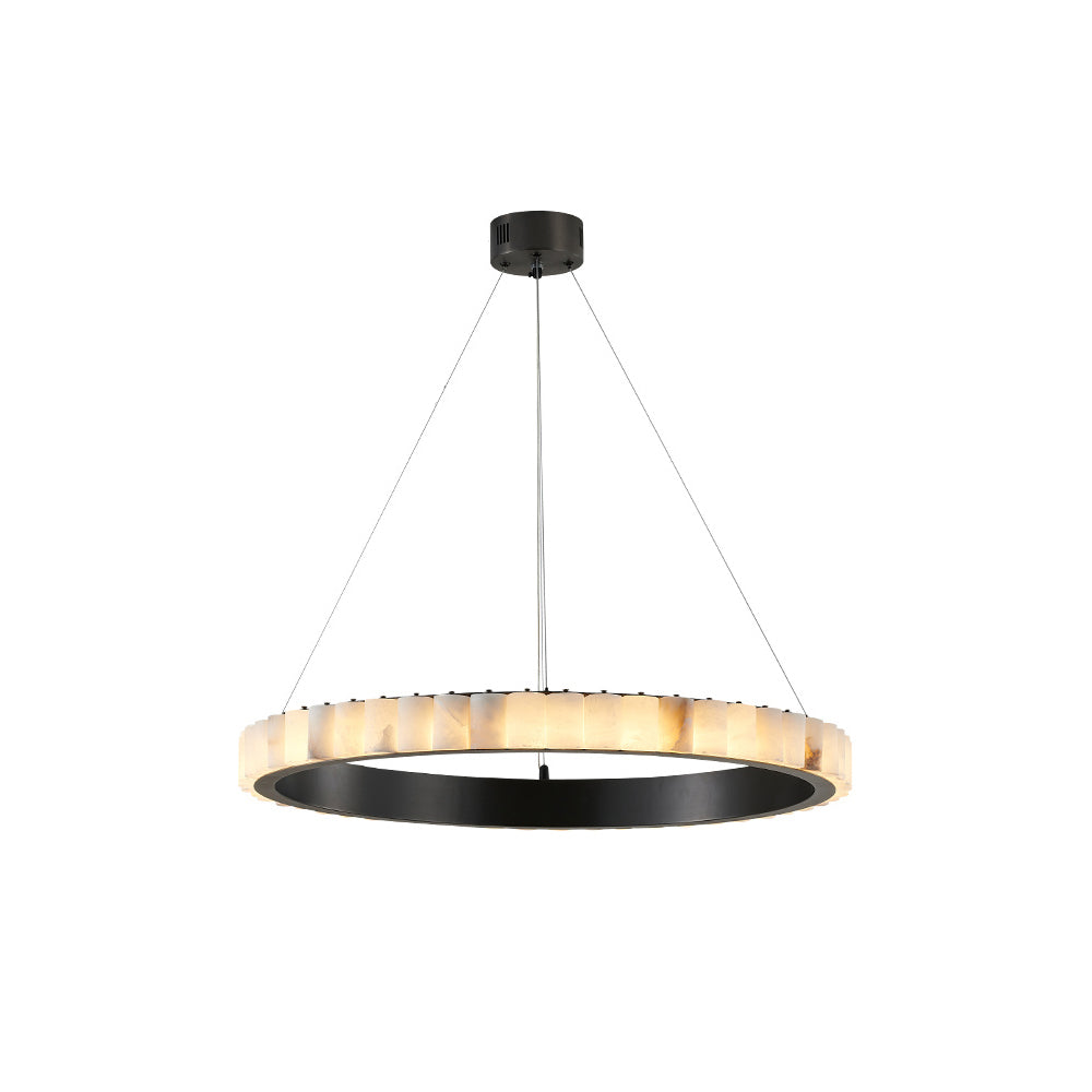 Sifuvyh Postmodern Luxury Stainless Alabaster Chandelier - Lamp Copper