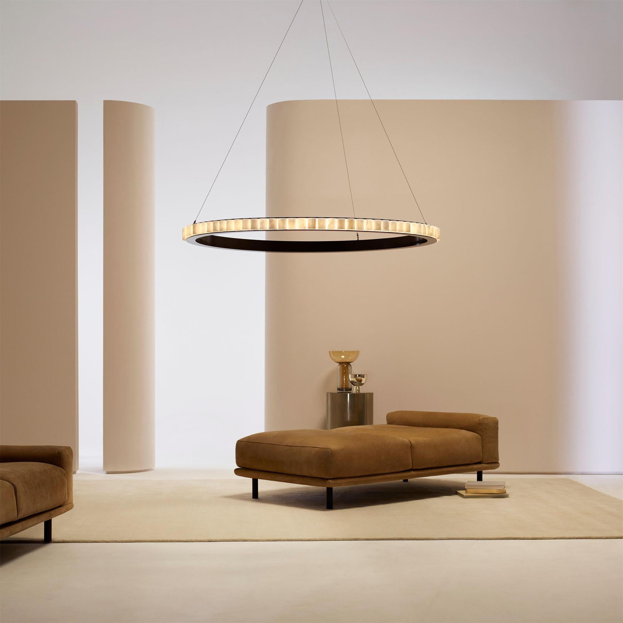 Sifuvyh Postmodern Luxury Stainless Alabaster Chandelier - Lamp Copper