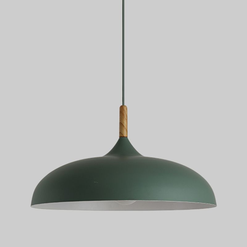 Arisha Lámpara Colgante Moderna Cúpula Metal Macaron Comedor