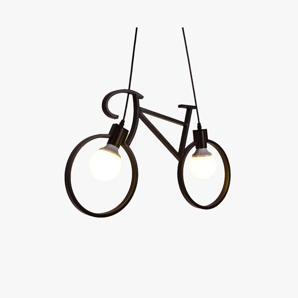Arisha Moderno Forma de Bicicleta Lámpara colgante Metal Habitación Infantil