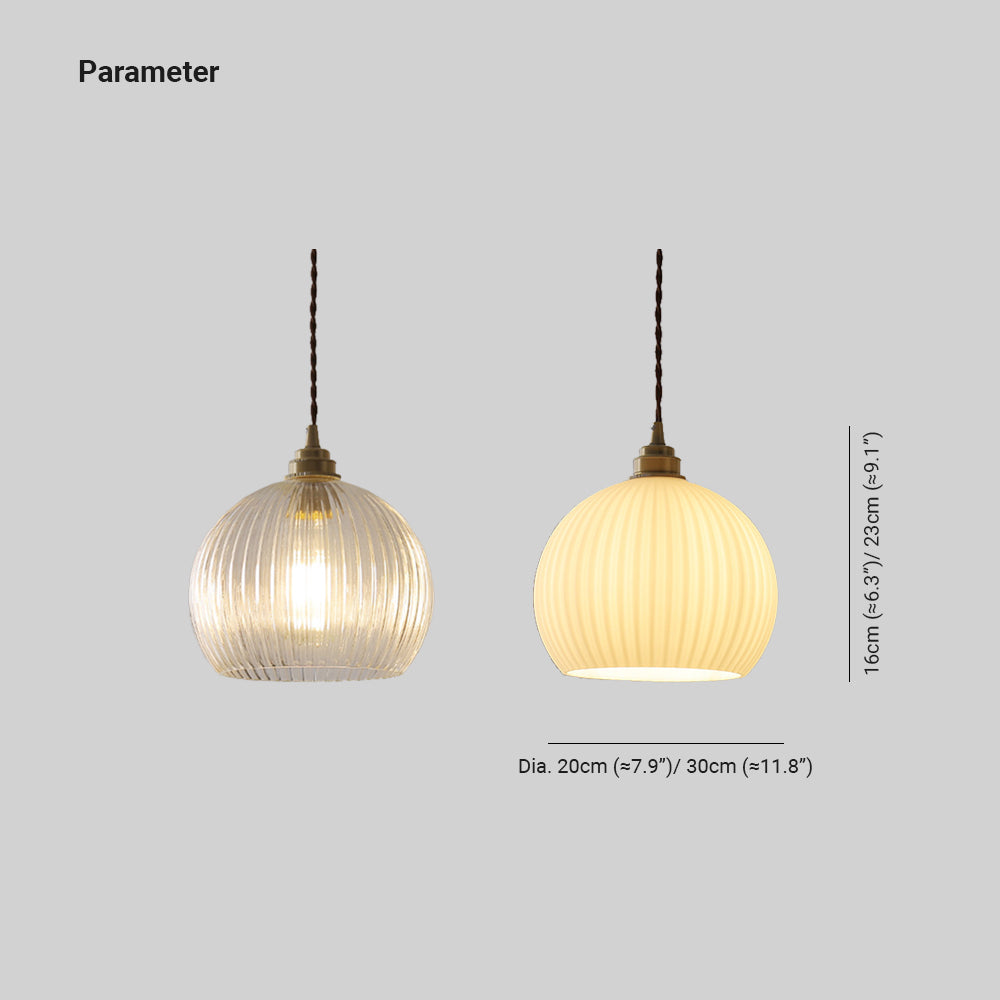 Valentina Minimalista Esfera Metal/Vidrio LED Lámpara colgante Blanco/Transparente