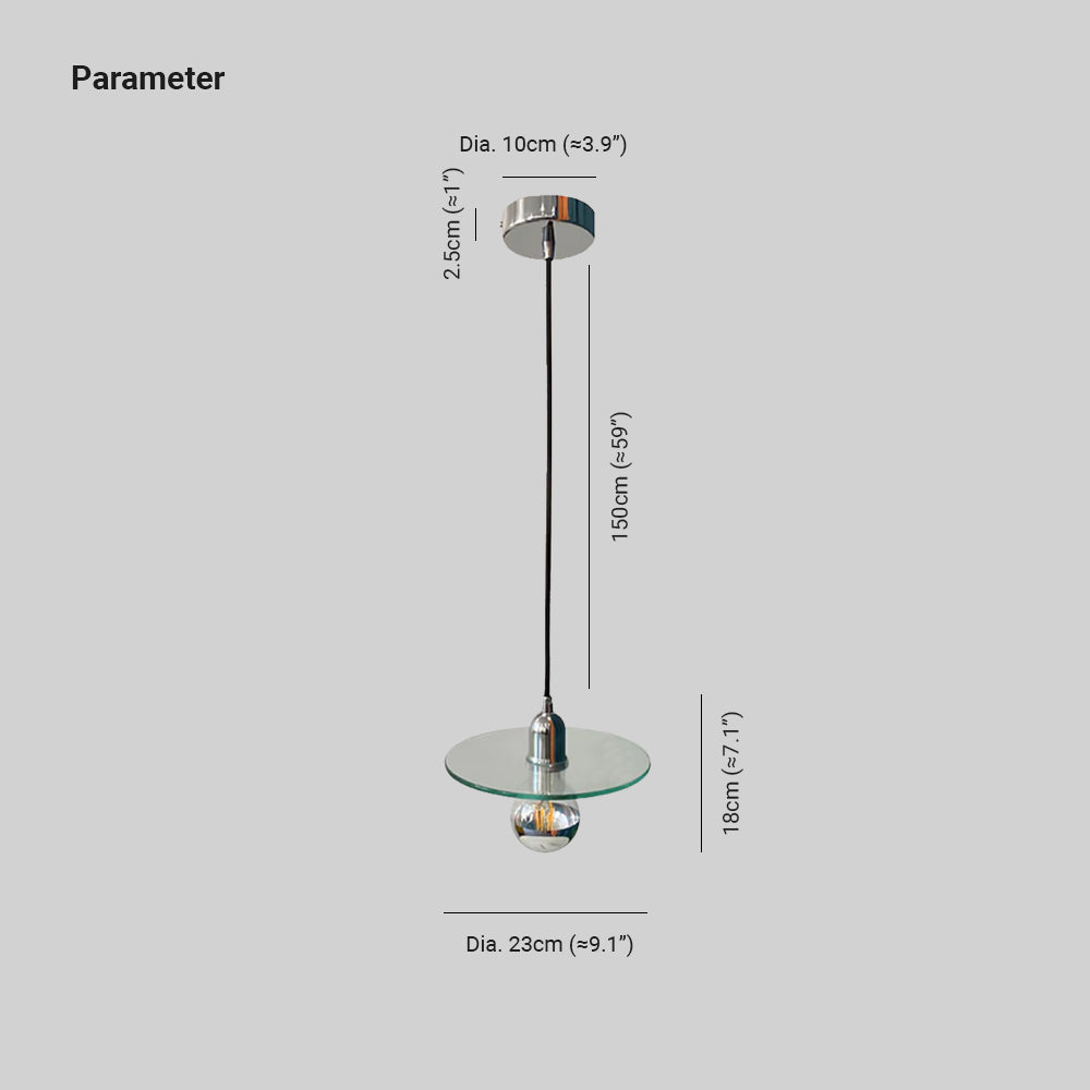 Valentina Moderno LED Esfera Lámpara colgante Vidrio Salón Cocina