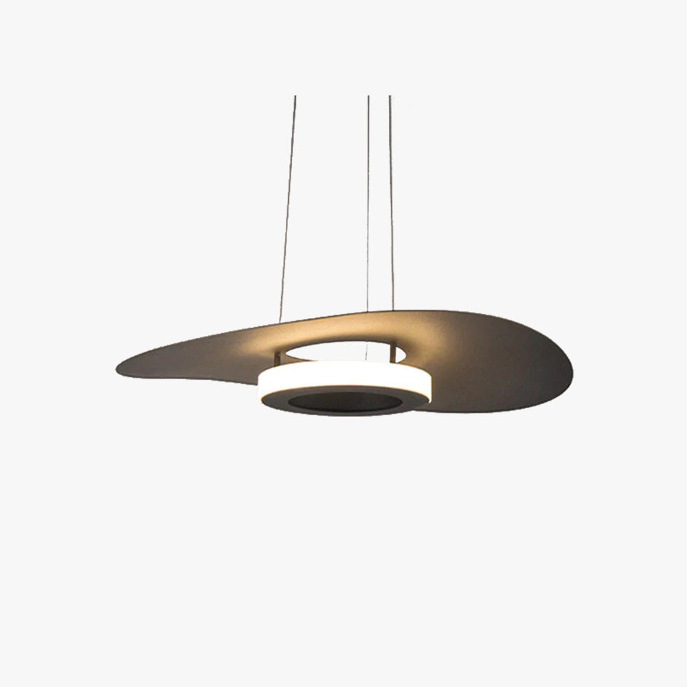 Arisha Moderno LED Lámpara colgante Negro Blanco Acrílico Salón
