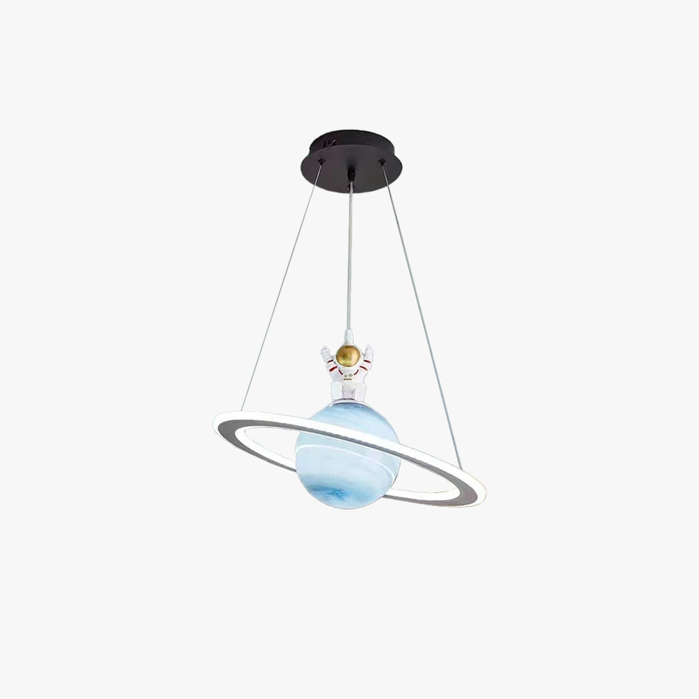 Aria Diseñador LED Lámpara Colgante Azul Naranja Dormitorio/Comedor
