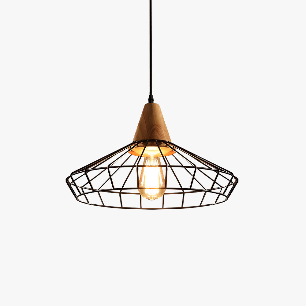 Silva Industrial Minimalista Lámpara Colgante Metal Salón