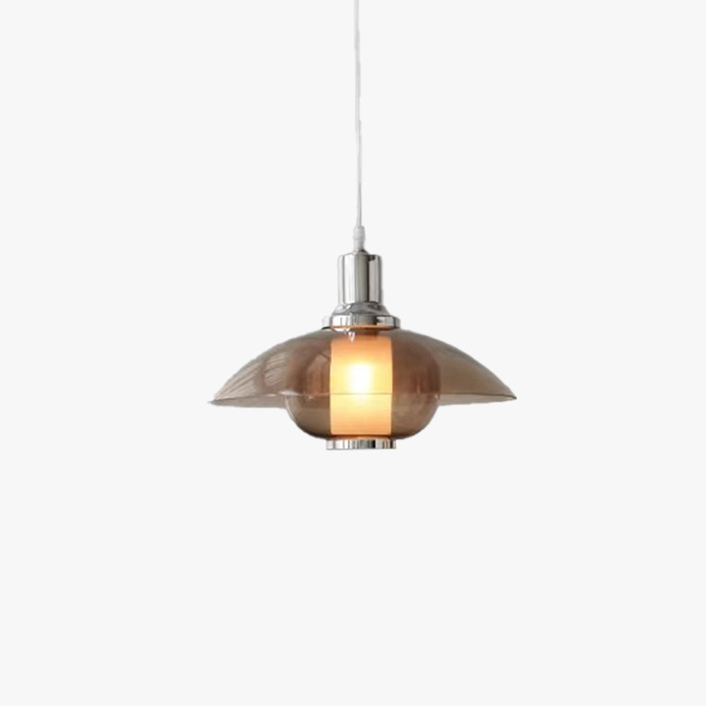 Arisha Modern Redondo LED Lámpara Colgante Vidrio Sala de Estar