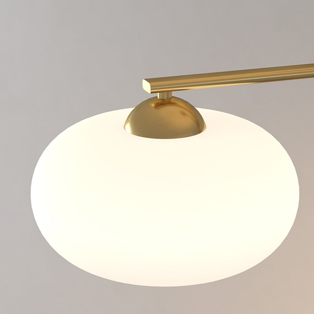 Valentina Multi Lámpara Colgante Moderna Vidrio/Metal Blanco Salón