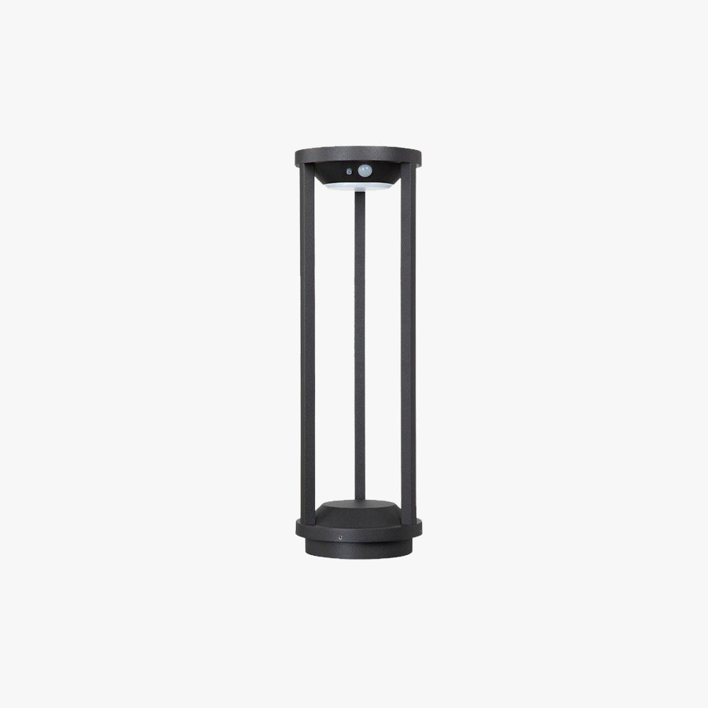 Ray Moderno Lámpara de Pie Exterior Cilíndrico Metal