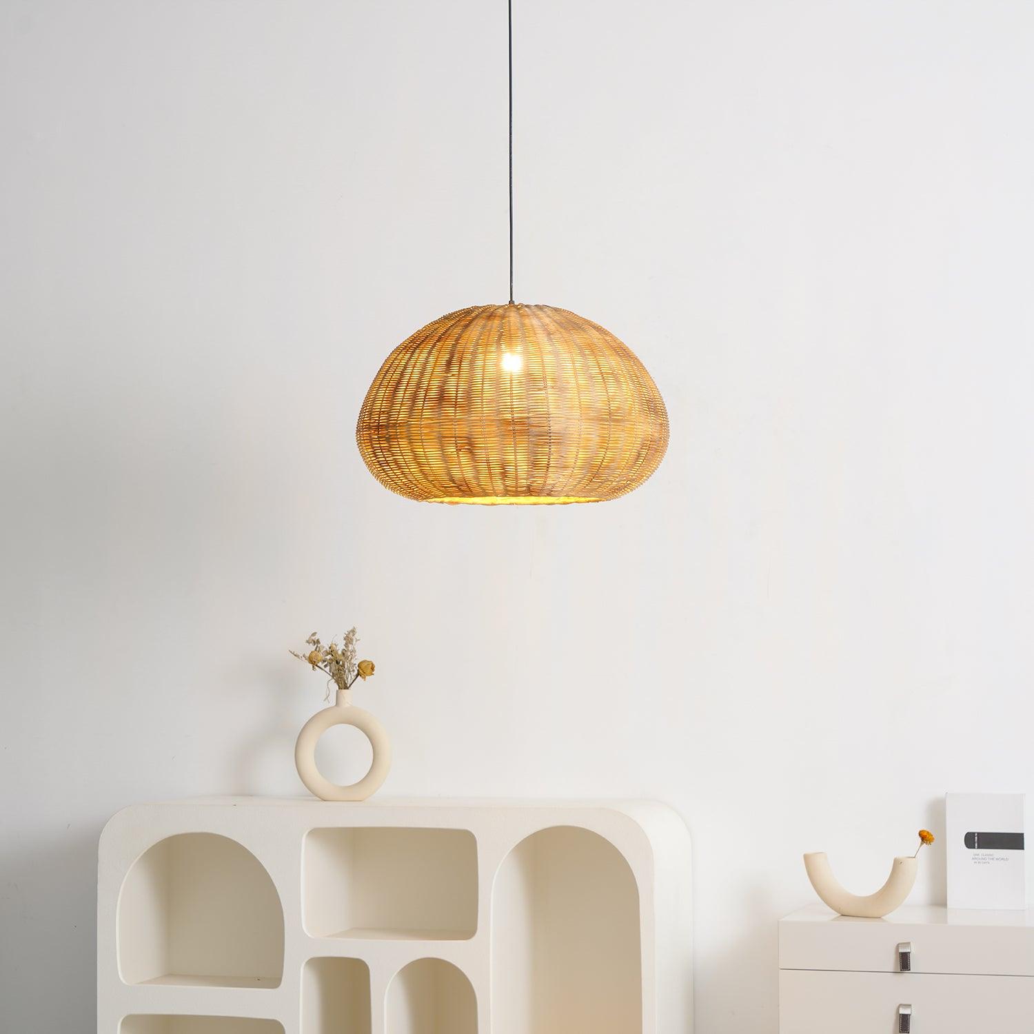 Adam Vintage Bamboo Pendant Light - Letslighting