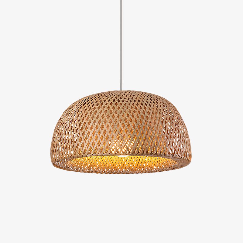 Bamboo Braided Pendant Lamp - Letslighting