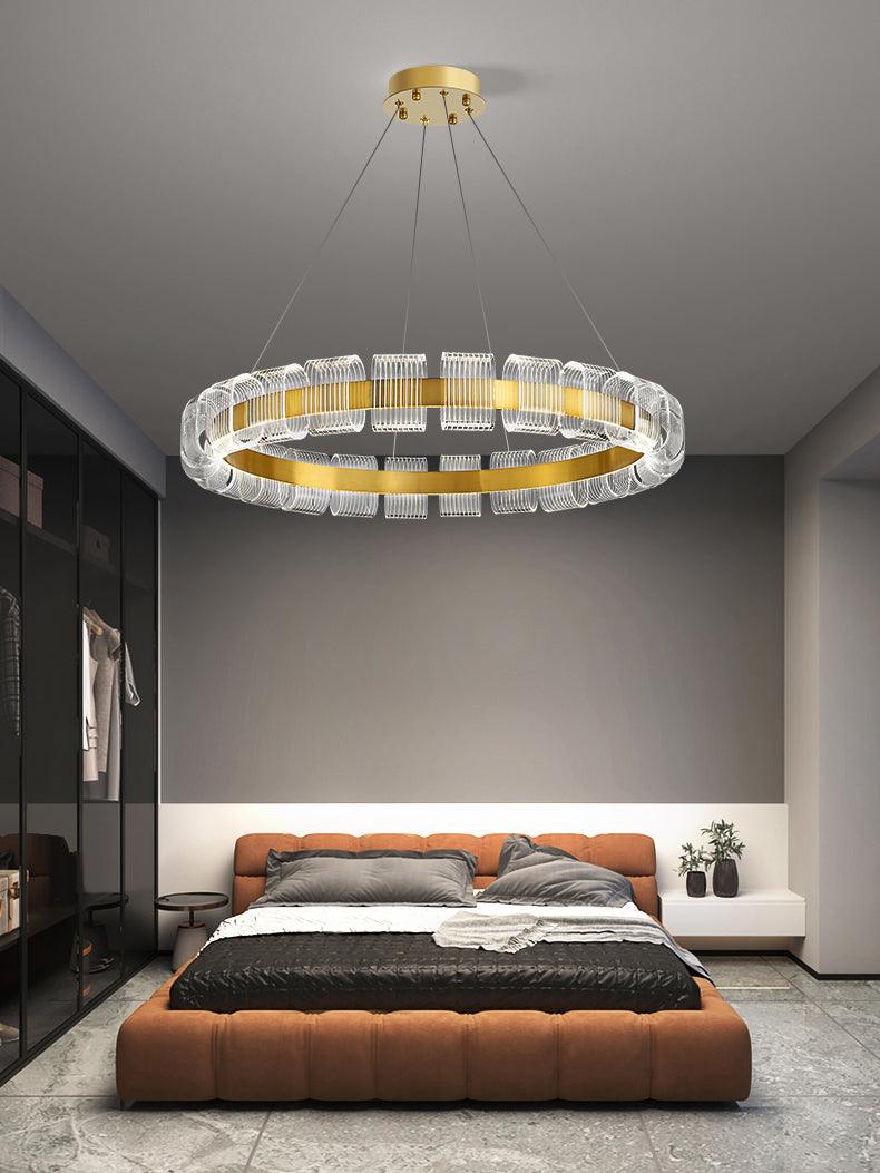 Abrahamson Modern Minimalist Luxury Bangle Metal Chandelier - Letslighting