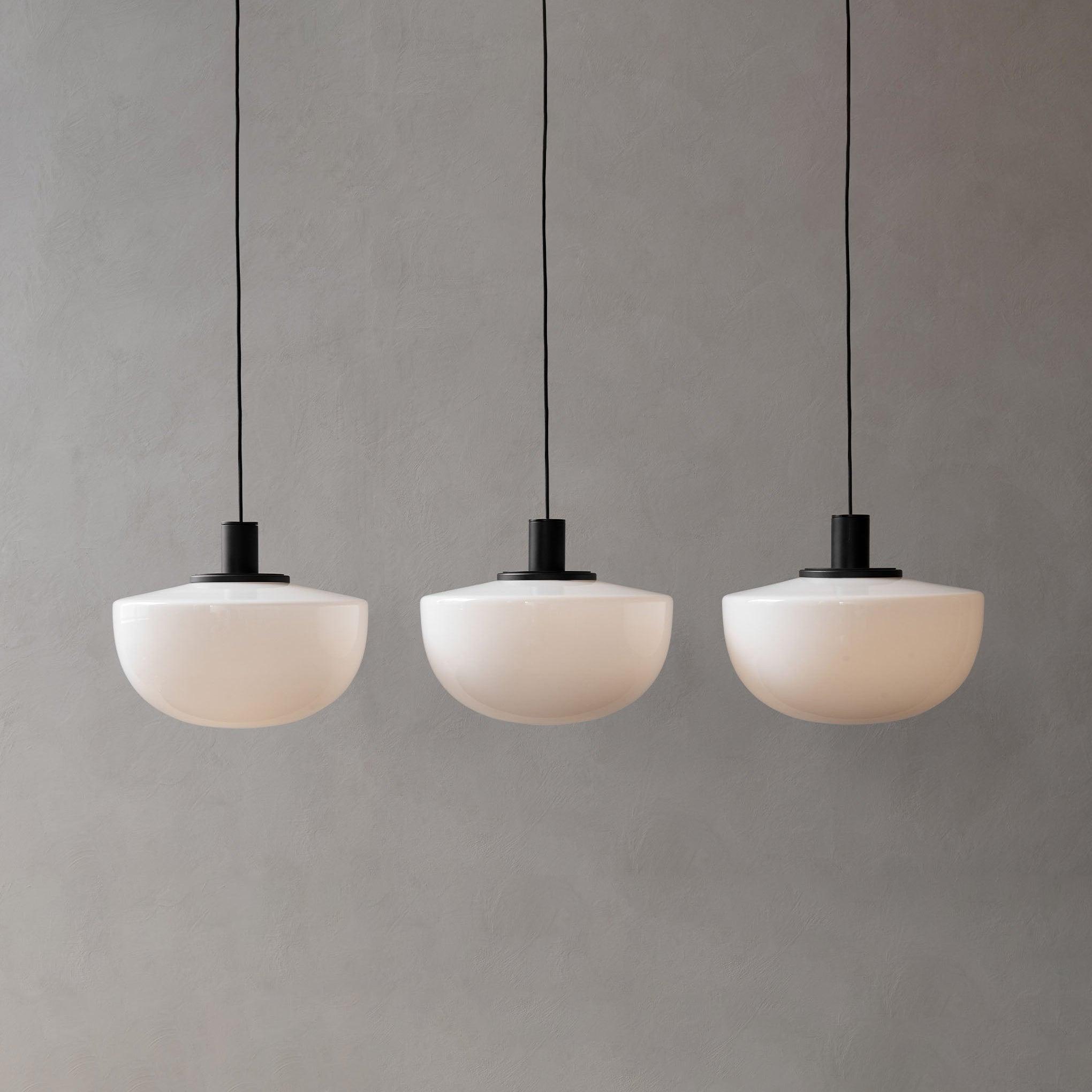 Pendant Lamp Glass Dome Metal Mount Minimalist Relax - Letslighting