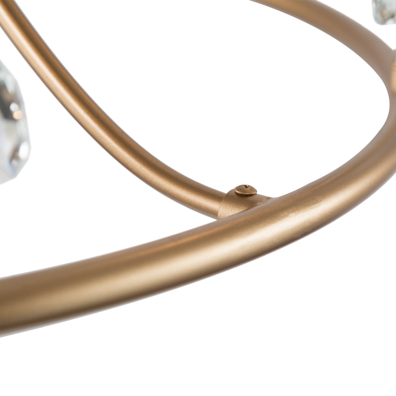 Yrvuvyh Vintage Industrial Luxury Brass Crystal Chandelier - Lamp Copper